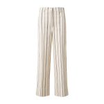 Striped Light Cotton Culotte Pants