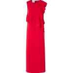 Sleeveless Lasercut-Crêpe Tunic Dress
