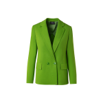 Double Breasted Blazer in Shantung Silk