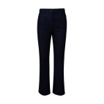 Cropped Bootcut Cotton Denim Stretch Pants