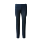 Slim Silk Stretch Crêpe Pants
