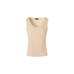 Sleeveless Silk Georgette Tank Top