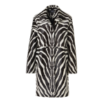 Laron Short Coat in Calfskin
