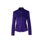 Deva Short Jacket in Suede
