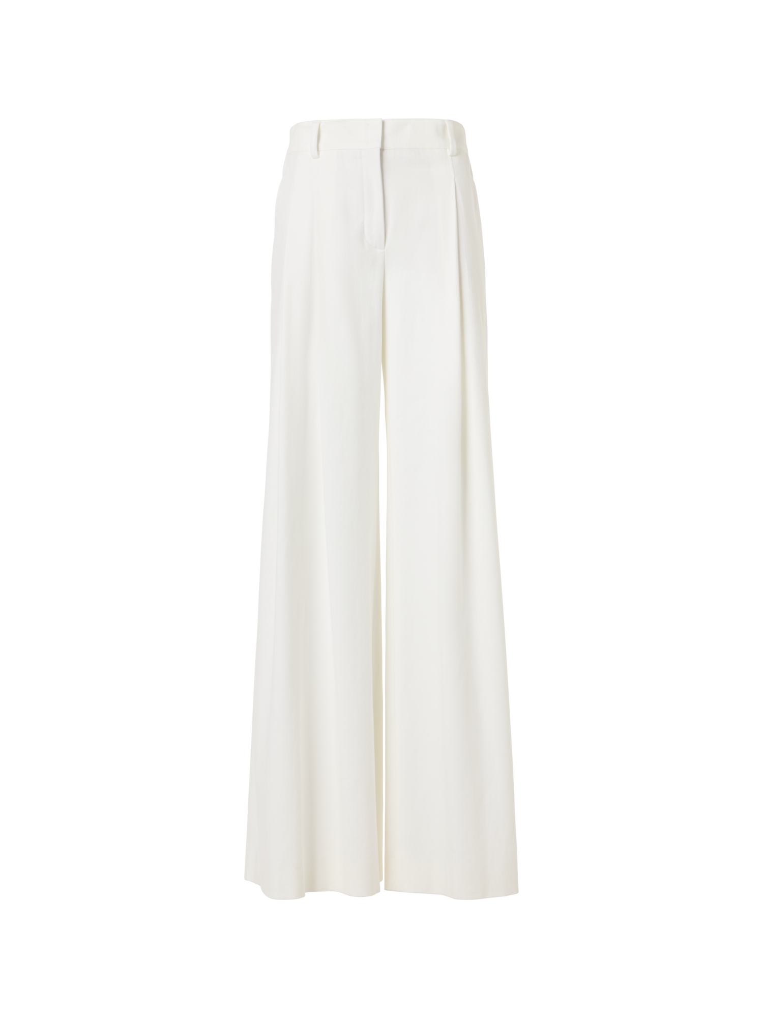 img_b91dfc58-5b2a-4358-87d1-917b7f415b50.png Cassie Flared Wide-Leg Pants in Denim Stretch Cotton - Image 1