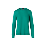 Long-Sleeve Cashmere-Silk Knit Sweater