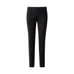 Slim Silk Stretch Crêpe Pants