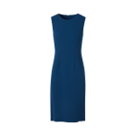 Sleeveless Wool-Crêpe Double-Face Sheath Dress