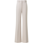 Wide Straight Cotton Gabardine Pants