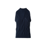 Sleeveless Top in Chunky Cotton Cable Knit