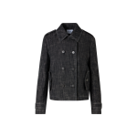 Long-Sleeve Washed Heavyweight Cotton-Denim Jacket