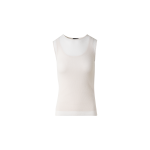 Double Layered Knit Top in Sheer Cotton