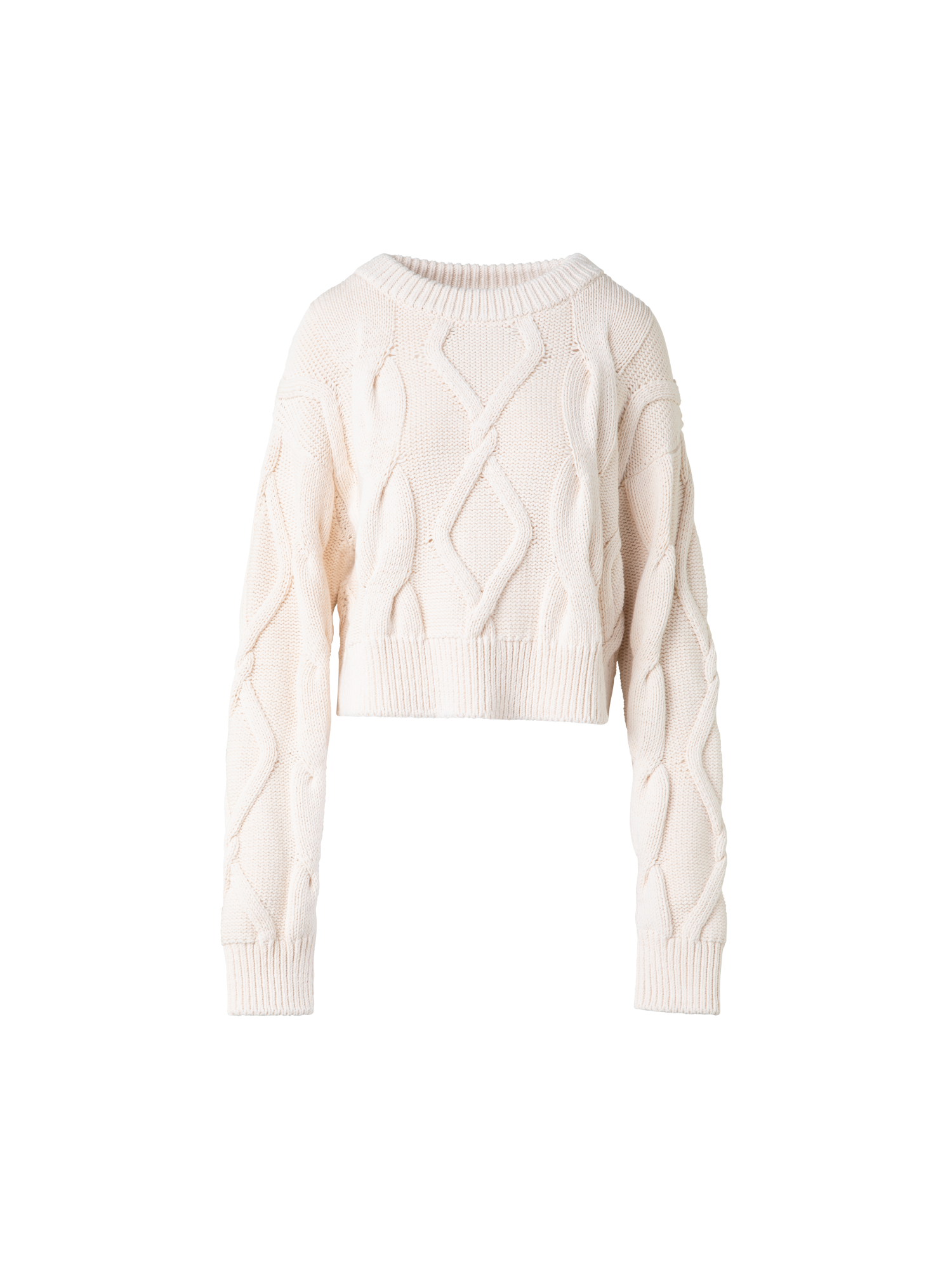 img_c6fcb45b-35f4-4338-beeb-080440d7777d.png Crew Neck Sweater in Chunky Cable Cotton - Image 1