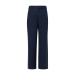 Christelle Cropped Wide-Leg Pants in Cotton-Silk Double-Face