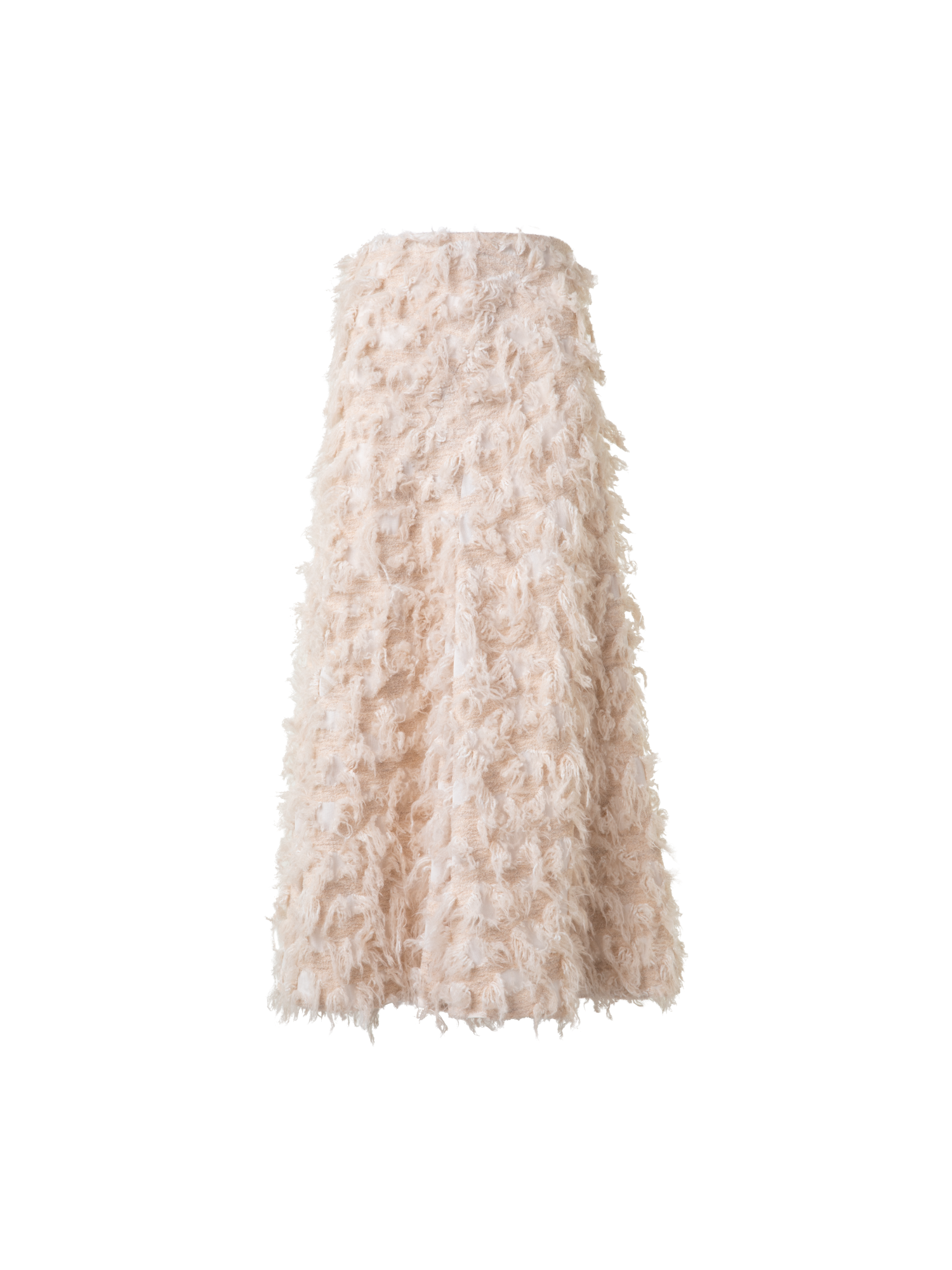 img_c8b3cdf2-0b7d-467f-b3e4-d4b1c9108341.png Flared Midi Skirt in 3D Jacquard - Image 1