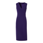 Sleeveless Bi-Stretch Wool Double-Face Shift Dress