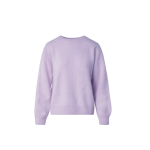 Long-Sleeve Brushed Cashmere Knit Sweater