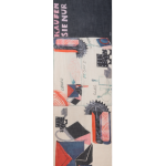 Cashmere Scarf with "Kaufen Sie Nur" Print