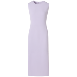 Sleeveless Wool-Crêpe Double-Face Sheath Dress