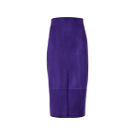 Suede Pencil Skirt