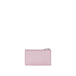 Zipped Card Holder in Horsehair and Leather