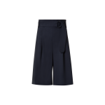 Wide Cool Wool Bermuda Shorts