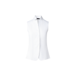 Sleeveless Gilet Blouse with Stretch Construction