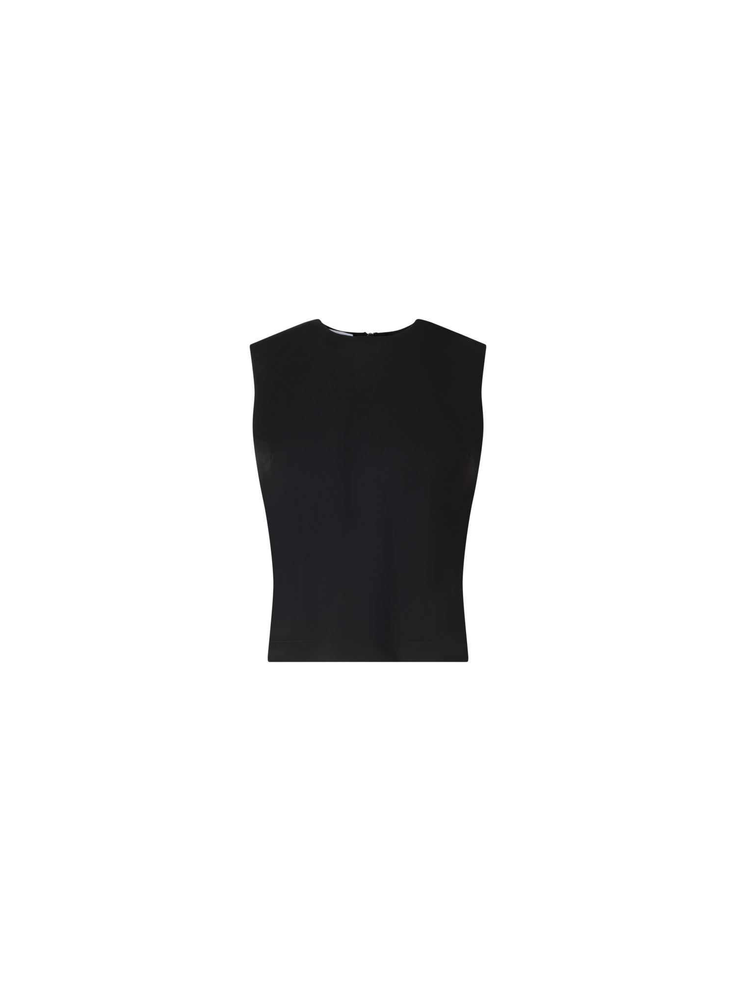 img_e34e0db1-e4d2-4a5e-be33-a47bcff1b1ae.png Sleeveless Mixed-Media Knit Top - Image 1