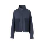 Kamil Short Jacket in Cotton Double-Face