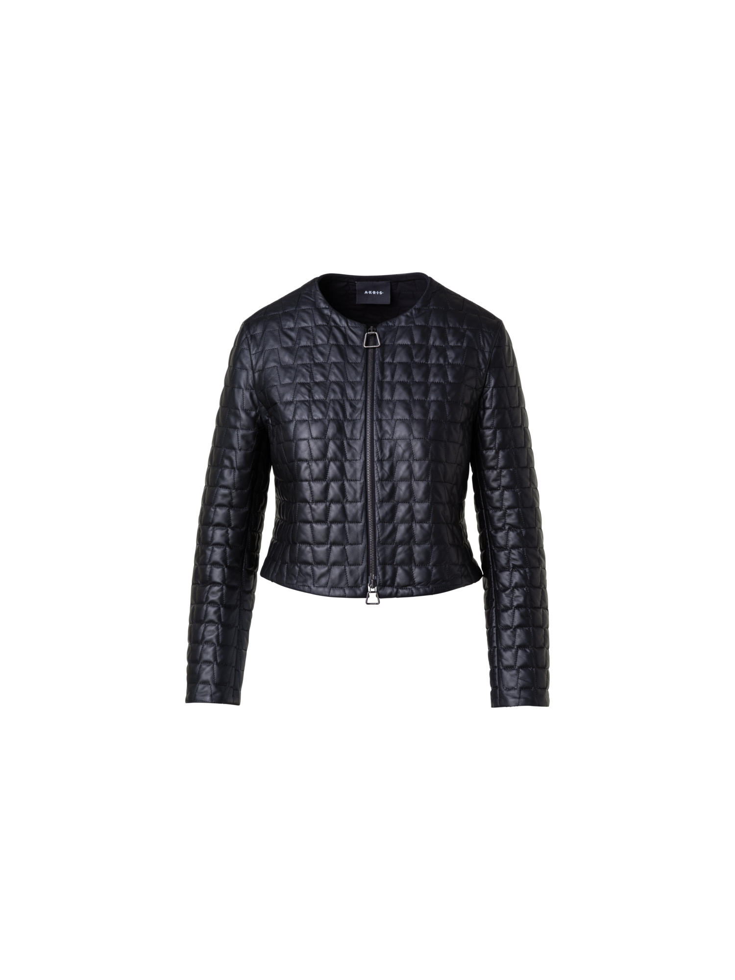 img_e7f4c771-2df1-4790-9c25-4ff6a749dc99.png Short Quilted Leather Jacket - Image 1