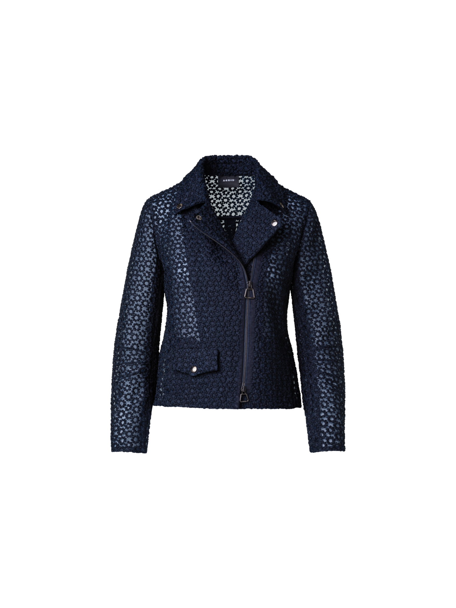 img_e845cdf7-099c-48a6-8ccd-868152c3fc17.png Biker Jacket with St. Gallen Flower Embroidery - Image 1