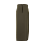 Lasercut-Crêpe Midi Skirt